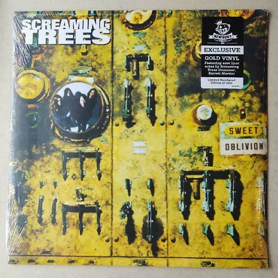 Screaming Trees #d GOLD Vinyl LP Sweet Oblivion Newbury Mark Lanegan Sealed New • $124