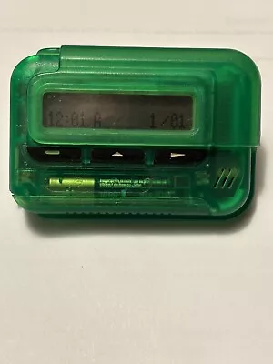 Late 1990s Motorola Pager Green Still Works! • $30