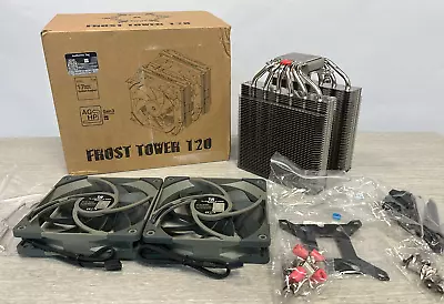 Thermalright Frost Tower 120 CPU Air Cooler 6 Heatpipes CPU Cooler Dual 120mm • £23.99