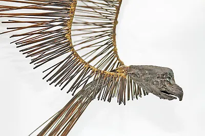 Vintage Curtis Jere Mid Century Modern Brutalist Eagle Bird Sculpture Eames Art • $399.99