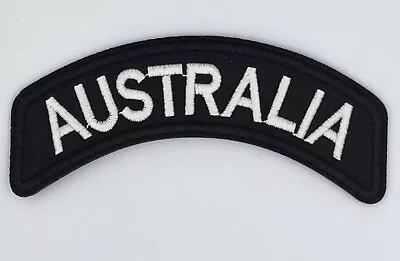 Australia Rocker Biker Harley Davidson Vest Embroidered Patch Badge Iron Sew On • $8.03