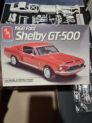 1:25 AMT ERTL 1968 Ford Shelby GT-500 Model Kit #6541  Open Box Complete • $9