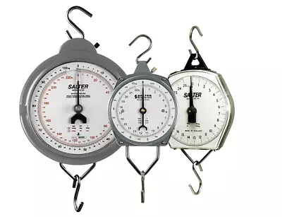 Salter Brecknell 235-6 Dial Mechanical Hanging Scale220lb X 1 Lb100kgx500g • £114.85