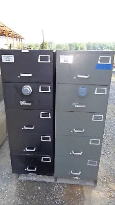 Mosler Safe/File Cabinet 5 Drawer With Combination Lock Combination Included • $699