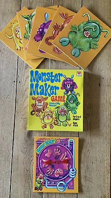 Vintage MONSTER MAKER Game By Whitman 1977 Complete VERY NICE CONDITION • $39.99