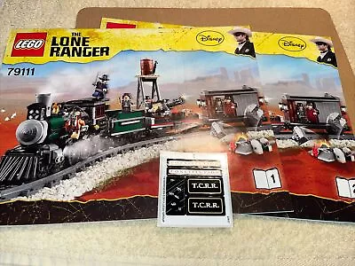 Lego Lone Ranger Constitution Train Chase 79111 99% Complete • $250