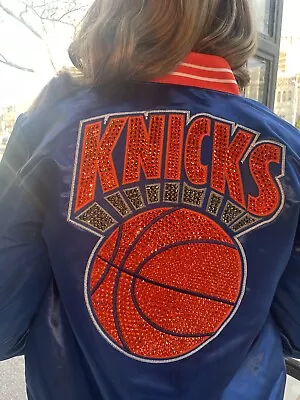NWT Mitchell And Ness NY Knicks Custom One-of-a-Kind Jacket Ladies XS / S / M • $575