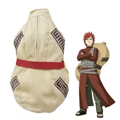 Adult Unisex Gaara Gourd Backpack Gym Bag Halloween Party Props Zip Bags • $25.71