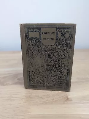 Macbeth Shakespeare Vintage Pocket Book By William Shakespeare 1898 • $20