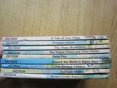 Vintage Ladybird Children's Classics 9 Book Bundle  Peter Pan Railway Children • $15.28