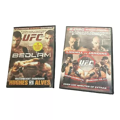 UFC Ultimate Fighting Championship DVD’s Knockout Lot Of 2 Hughes Alves • $14.97