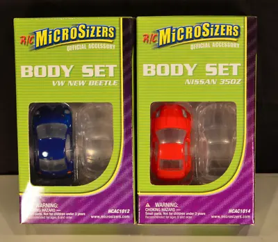 Hobbico R/C Microsizers Body Set VW New Beetle And Nissan 350Z NIB • $9