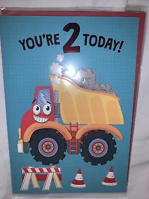 2 Year Old Birthday Card Boy / Two Year Old Boys Birthday / 2 Year Old Birthday • £1.29