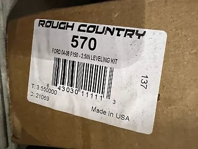 Rough Country 2.5  Front End Leveling Kit For 2004-2008 2WD/4WD Ford F-150 570 • $44.95