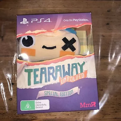 Tearaway Unfolded Special Edition - Playstation 4 PS4 | COMPLETE • $59.99