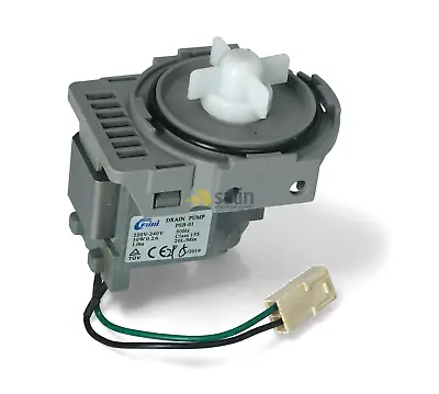 Genuine Oem Omega Dishwasher Water Drain Pump Assembly With Harness Odw702wb • $75.95