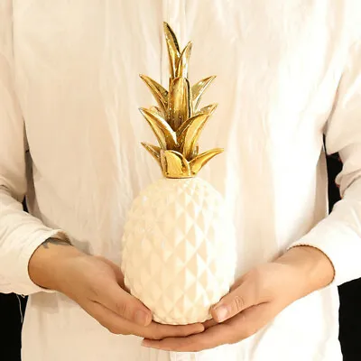 Home Decor Home Decoration Accessories Nordic Modern Golden Pineapple • £12.09
