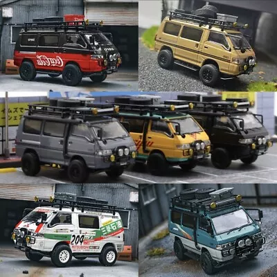 Autobots Mitsubishi Delica Van Van Crock DELica Bay Alloy 64 Model Car • $35.99