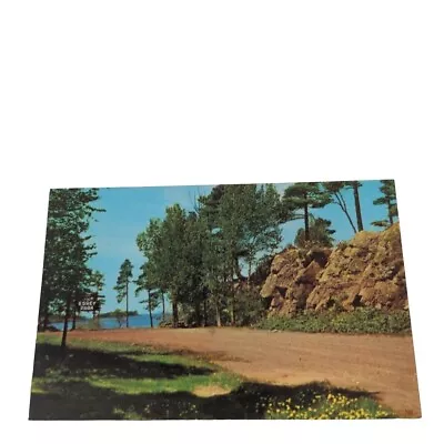 Postcard Esrey Park On M26 On Lake Shore Drive Michigan Chrome Unposted • $4.89