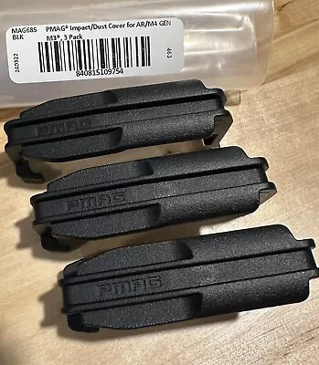 3 - Magpul MAG685 Black 5.56x45 / .223   300 PMAG Magazine Impact And Dust Cover • $25