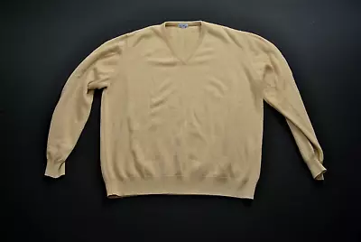 Malo 54 Cashmere Sweater Tan Brown Men's XXL 11623T • $149.99