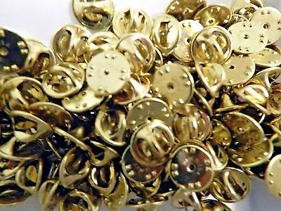 80 Brass Military Clutch Pin Backs • $5.49