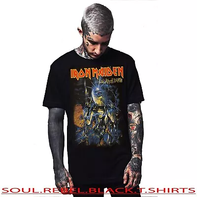 Iron Maiden Live After Death Hard  Rock  Black T Shirt Men's Sizes • $12.59