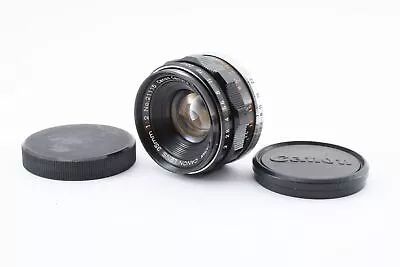 Canon 35mm F/2 Wide Angle Lens LTM L39 Leica Screw Mount W/Caps [Very Good] • £267.44