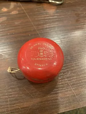 Vtg Original Pro Wooden Red Yo-Yo Top Tournament Spinner Games Made In Sweden • $19.99