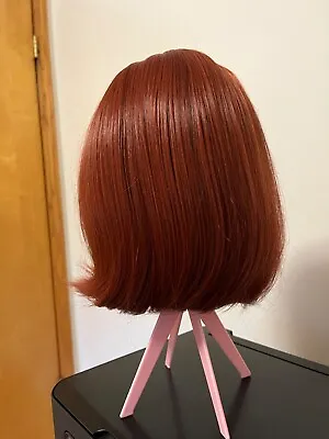 Red Wig Monofilament & Hand Tied Brand New • $135