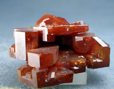 Amazing Candy Red Vanadinite Crystals Flower Formation Morocco Globe Minerals • $185