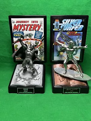 Comic Book Champions Pewter Figures. Thor Silver Surfer • $25