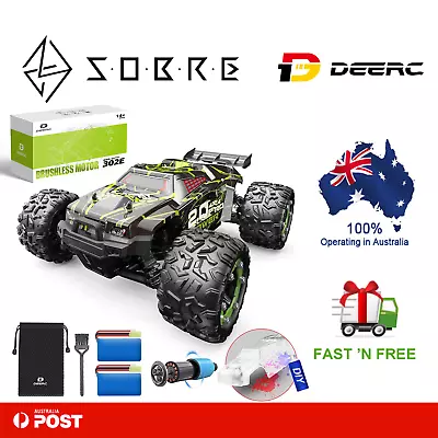 DEERC 302E RC Car High Speed Remote Control Car 1:18 Scale 4WD Monster Truck • $259.95