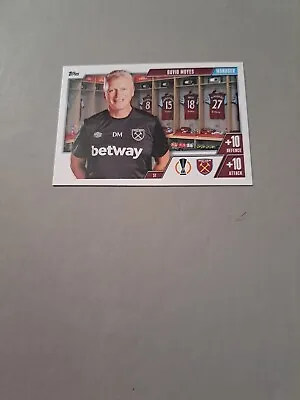 Topps Match Attack Extra 23-24 Manager David Moyes • £0.99