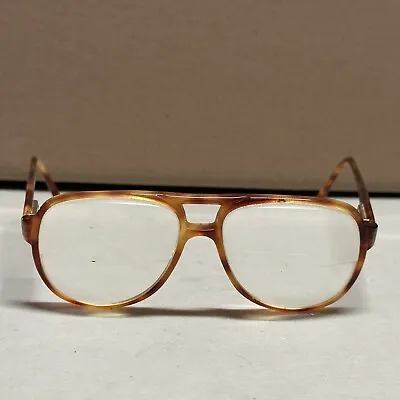 Vintage Safilo Elasta Tortoise Shell Pattern Eyeglass Frame 1096 08C 145 Italy • $49