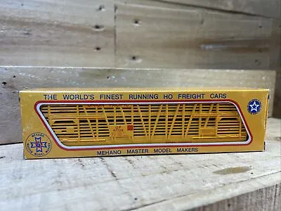 Mehano HO LiveStock Car UNION PACIFIC UP 47729 Yellow New In Box • $17.67