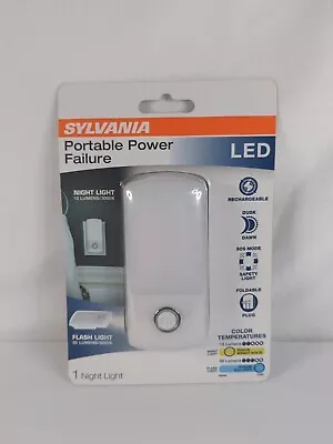 Sylvania 3-in-1 LED Rechargeable Power Failure Night Light Emergency Flashlight • $7.64