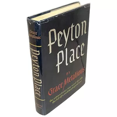 Peyton Place By Grace Metalious / 1956 Hardcover With Jacket / Book Club Edition • $17.95