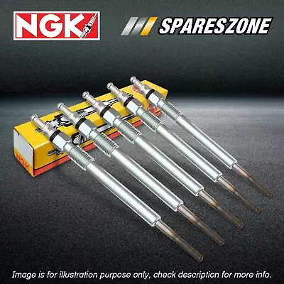 5 X NGK Glow Plugs For Volvo C30 S40 S60 S80 V50 V60 XC60 XC70 BZ XC90 D5 • $122.50