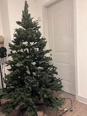 7.5 Ft. Unlit Artificial Christmas Tree • $80