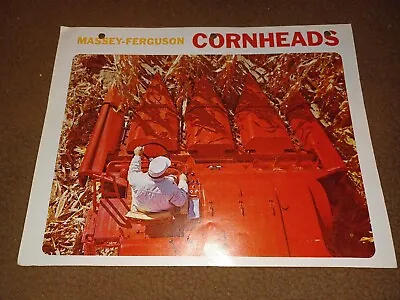 Massey Ferguson 222 322 422 Corn Head Dealer's Brochure FDMD- Toronto Canada  • $15
