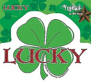 Lucky Shamrock Irish Decal Sticker 3.25  X 4.25  4 Leaf Clover FAST USA SHIP • $3.99