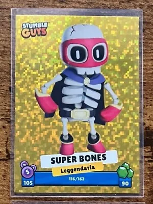 Stumble Guys Invasion -  Mythic  Gold Leggendaria Banana Bones & Limited Cards • $2.25