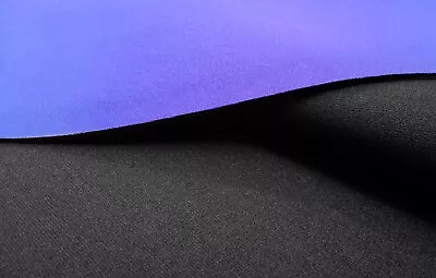 2mm PURPLE / BLACK Neoprene Fabric Scuba Waterproof Wetsuit Material By The Foot • £21.88