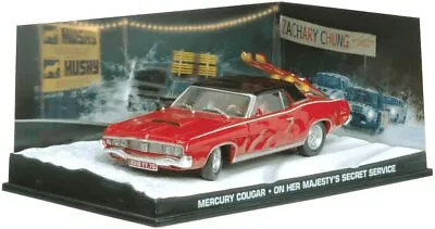 £17 • Buy James Bond Mercury Cougar, On Her Majesty's Secret Service 1:43 Scale 007 Model