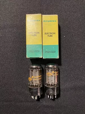 Amperex 5ar4/gz34 Tubes (nos) (matched Pair)! • $125