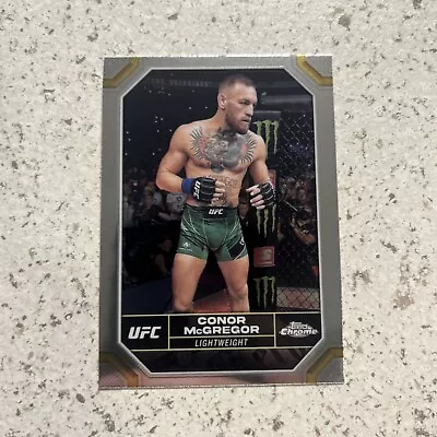 2024 Topps Chrome UFC Conor McGregor #49 MINT CHAMP • $0.99