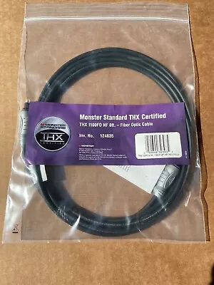 Monster Standard THX I100FO Fiber Optic Audio Interconnect Cable 8 FT • $26.12