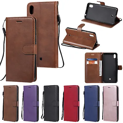 Luxury PU Leather Flip Wallet Case Phone Cover For LG V20 V30 V40 V50 K12 Plus • $13.19