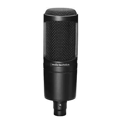 Audio-Technica AT2020 Cardioid Condenser Studio XLR Microphone Black • $79.99